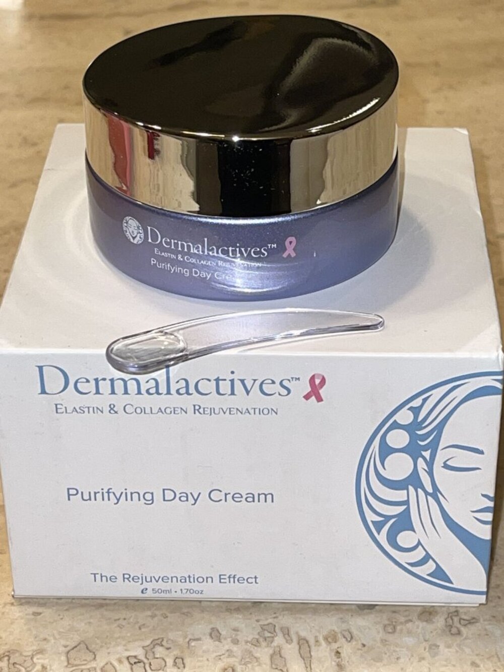DERMALACTIVES PURIFYING DAY CREAM - 1.7 fl oz \ 50 ml - BRAND NEW - SEALED